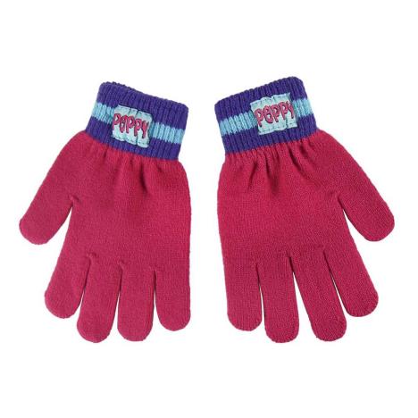 Trolls Poppy Bobble Hat & Gloves Set Extra Image 1